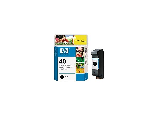 Blekk HP 51640A Serie 40 sort 